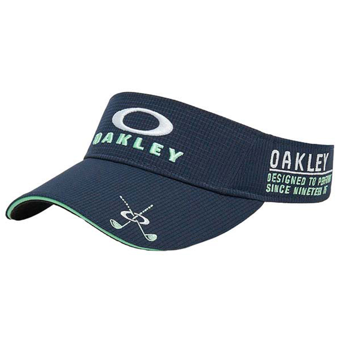 Картинка Козырёк Oakley GOLF VISOR BLACK IRIS от магазина Гольф Маркет - магазин товаров для гольфа